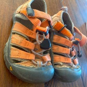 Toddler Orange Keen Sandals